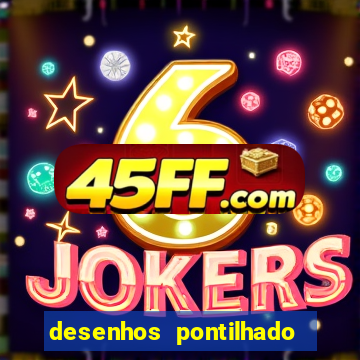 desenhos pontilhado para imprimir